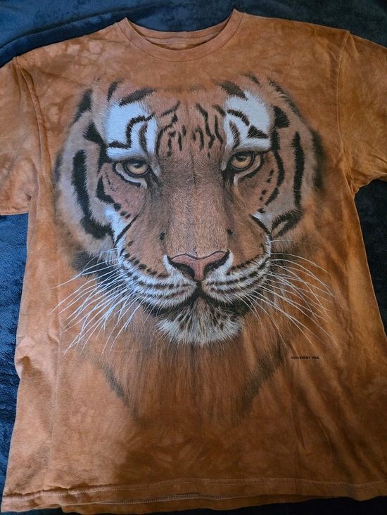 The Mountain Other - The Mountain Orange Tiger Face Tee